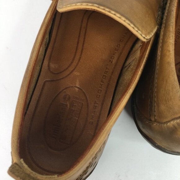 Timberland Leather slip on Loafers 11.5 2678 - Picture 5 of 11
